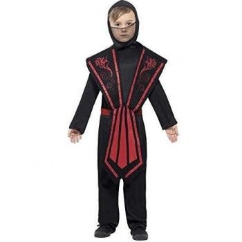 Smiffy's - Disfraz de Ninja Infantil, Talla L