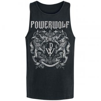 Powerwolf Crest Camiseta Tirantes Negro M