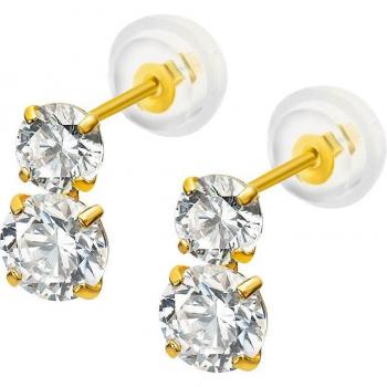 Pendientes Time Road IC00124/9 de Oro 9K para Mujer con Acabado Brillo