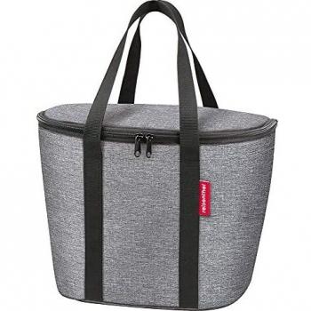 KlickFix Twist Cesta para Manillar, Unisex Adulto, Plata, Talla única