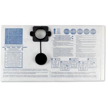Gisowatt Technocleaner 20X - Conjunto de 5 Sacos de Papel Filtrante para Aspiradora PC20, Lavamatic y Herramientas PC20