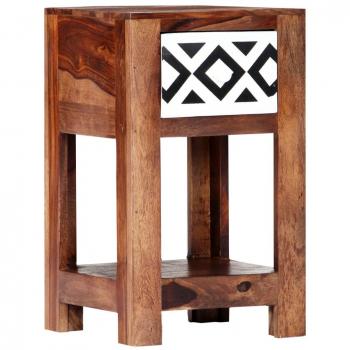 vidaXL Bedside Cabinet 30x30x50 cm Solid Sheesham Wood