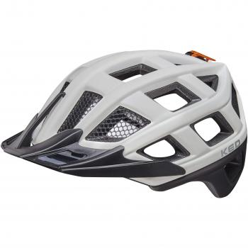 KED Crom - Casco de Bicicleta - Blanco/Negro Contorno de la Cabeza L | 57-62cm 2019