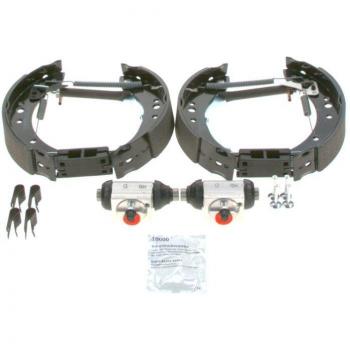 Conjunto operativo del tambor (mordazas, cilindro, muelle) BOSCH 0 204 114 665 / Kit frenos, disco de tambor BOSCH 0 204 114 665