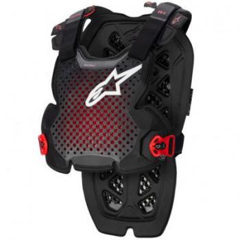 Alpinestars A-1 Pro Chest Protector - Anthracite/Black/Red