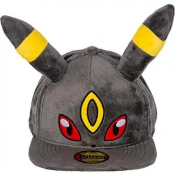 Pokemon Nachtara Felpa | Gorra de béisbol | Negro - Talla única, Schwarz, Talla única