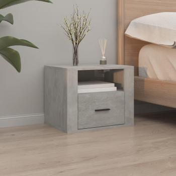 Mesa de pared de hormigón gris 50x36x40 cm