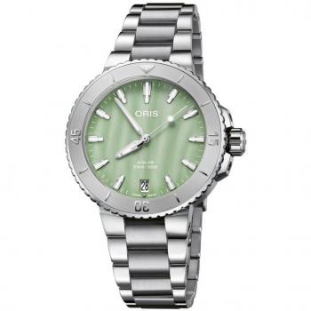 Oris Aquis Date 36.5mm Unisex Watch Green