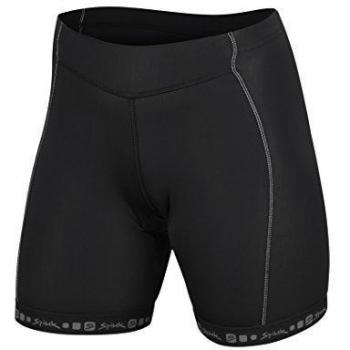 Spiuk Anatomic Indoor - Culote corto S/T para mujer, color negro, talla M
