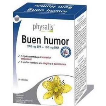 Physalis Buen Humor Suplemento de Hipérico y Azafrán - 30 Cápsulas