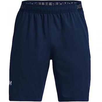 Under Armour Pantalones Cortos Banish Woven 8'' Azul Oscuro para Hombre, Talla L