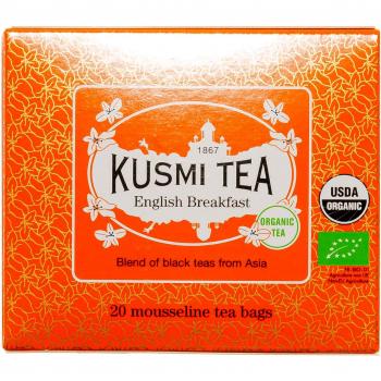 Té negro English Breakfast Kusmi Tea - 20 bolsitas de infusión