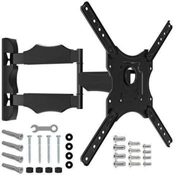 Soporte de Pared Inclinable y Giratorio Nanook para Televisores de 32 a 55 Pulgadas - Compatible con LCD, LED, QLED y OLED