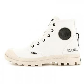 Palladium Pampa Hi HTG Supply Sustainable White Boots