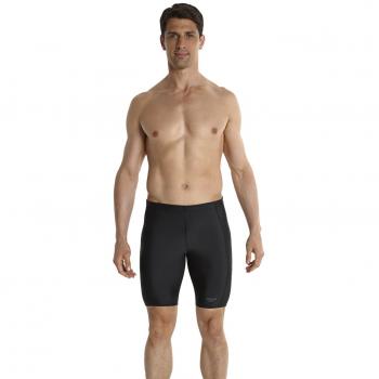 Speedo Sports Logo Jammer Bañador de Competición Largo, Negro