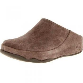 Fitflop Gogh Moc - Zuecos para Mujer, color Beige - Bungee Cord, talla 37 EU 4 UK