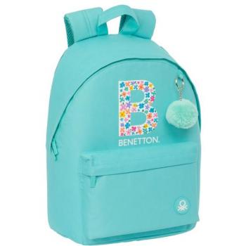 Mochila para portátil 14,1 Benetton Letter