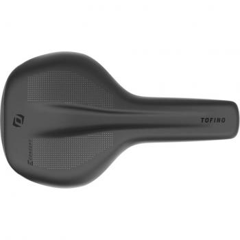 Sillín Syncros Tofino E 1.0 - S, con canal, diseñado para comodidad y soporte en ciclismo
