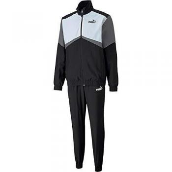 PUMA CB Retro Suit Woven Cl Chándal, Hombre, Black White, M