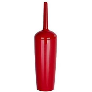Wenko Cocktail Escobillero, Poliestireno, Rojo, 10x10x38 cm