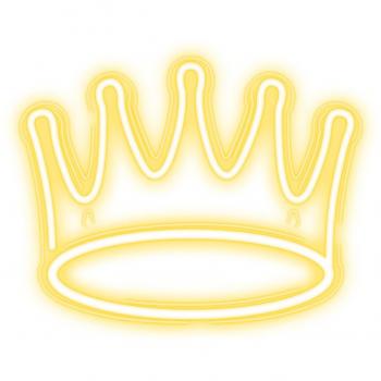 Forever Neon Plexi LED Crown Warm White Neolia