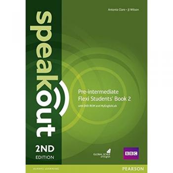 Speakout Pre-Intermediate 2nd Edition Flexi Students' Book 2 with MyEnglishLab Pack: Vol. 2 - 9781292160993