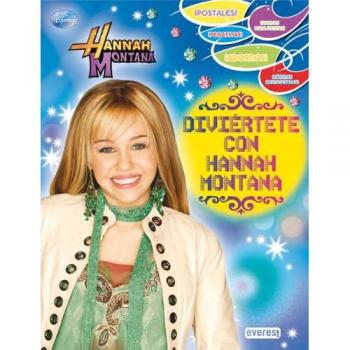 Diviértete con Hannah Montana: Libro de actividades con pegatinas