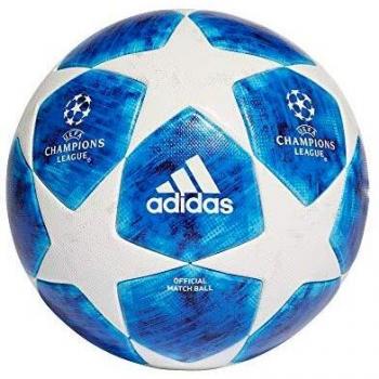 Adidas Finale 18 - Balón de fútbol Oficial para Hombre, Color Blanco, Fooblu/Brcyan, 5