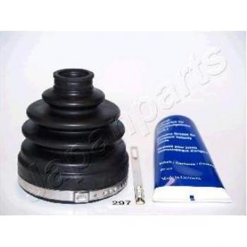 Juego de fuelles para CV-joint, JAPANPARTS KB-297, incluye 2 fuelles, abrazaderas y grasa, compatible con diferentes modelos de vehículos