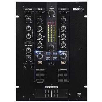 Reloop RMX-22i 2+1 Channel Digital FX Mixer With iPad Split Connection, 3-band EQ, mic input and balanced XLR output