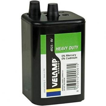 Batería Eco Seco 4R25 6V Zinc Carbono para Linternas y Herramientas, Alta Durabilidad