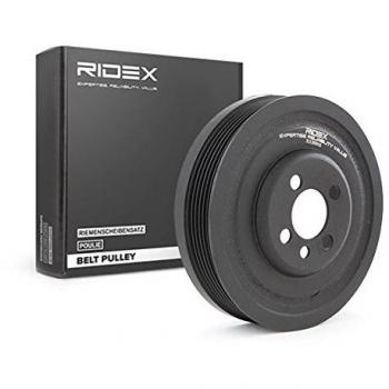 Polea de cigüeñal RIDEX 3213B0018 Ø: 143mm para VW, AUDI y FORD