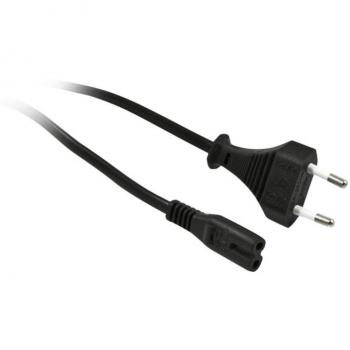 Cable de Alimentación Synergy 21 - 220V Euro/Euro8, 1.80m, Negro