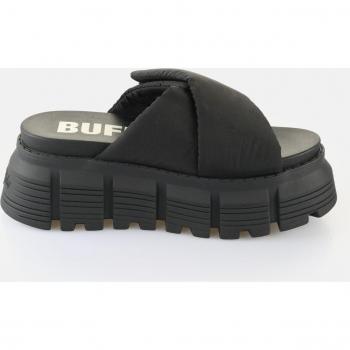Sandalias de plataforma Buffalo London Ava Velcross Deportivas Plataforma para mujer en color negro