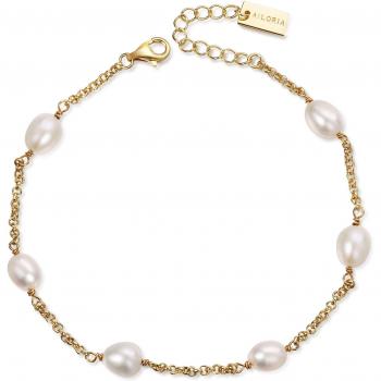 Ailoria Shizuka Women's Bracelet - Gold and White Pearl