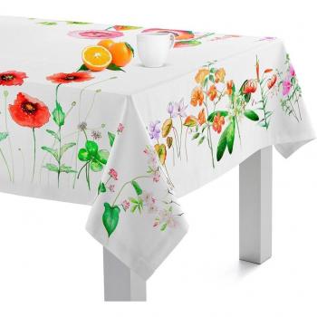 Mantel HappyFriday Secret Garden Multicolor 150 x 150 cm
