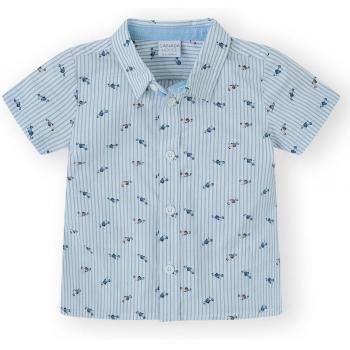 CAMISA BEBÉ NIÑO ESTAMPADA MANGA CORTA 100% ALGODÓN