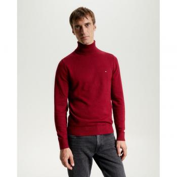 Jersey Tommy Hilfiger de hombre liso con cuello alto