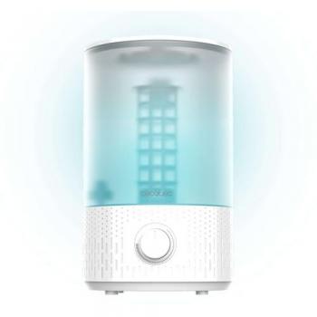 Humidificador Cecotec Breezecare 2500 Light 250ml/h 2.5L con Luz LED y Control de Rueda