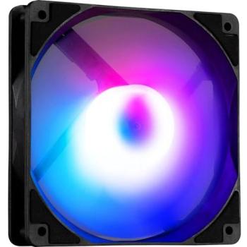 Ventilador PC MSI MAG F120 ARGB 120 mm, Multicolor, Negro, Hidráulico