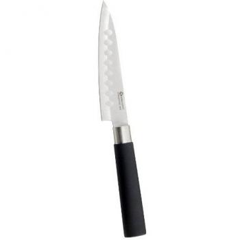 Metaltex Cuchillo Carne 'Asia', Negro, 25 cm