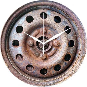 Reloj de Pared Acrílico Llanta de rueda Reloj de pared Standard
