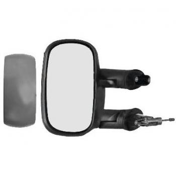 Espejo retrovisor VAN WEZEL 1636803 - Espejo lateral para automóvil, diseño específico para modelo de vehículo, incluye carcasa y cristal, fácil de instalar, fabricado con materiales de alta calidad para mayor durabilidad