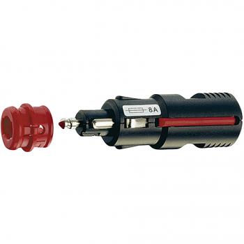 Conector Hella 8JA 007 589-002 - 24V - Contacto Roscado - Plástico Negro - DIN/ISO 4165