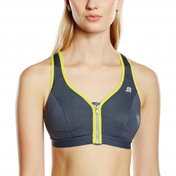 Shock Absorber Active-Sujetador deportivo Mujer, Gris