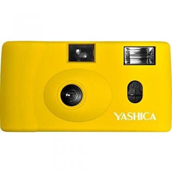 Yashica MF-1 Snapshot Art 35mm Film Camera - Yellow Edition