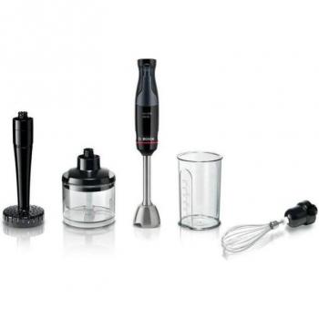 Bosch Serie 4 MSM4B623 Licuadora Batidora de Inmersión 2 en 1 1000 W 0,6 L Antracita Transparente