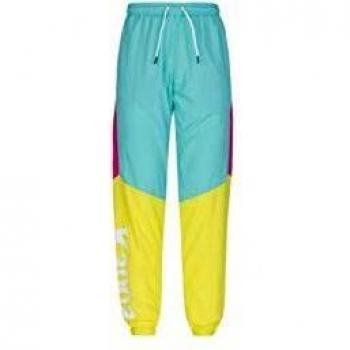Kappa 90 Barsia Authentic Pantalón, Hombre, Lima/Fucsia/Verde, S