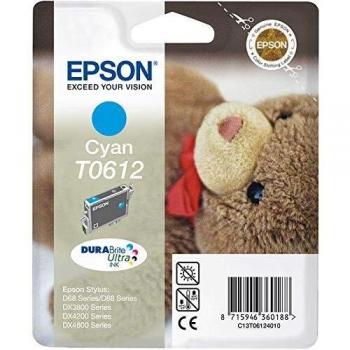 Epson - Cartucho de Tinta Cian T0612 para Stylus D-66/88, DX-3800/DX-4800