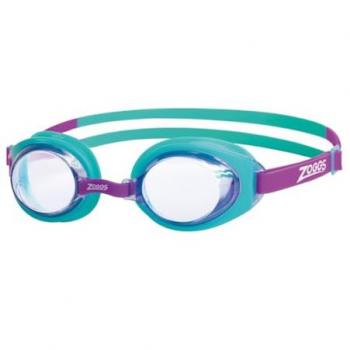 Gafas de natación Zoggs Ripper Jnr turquesa morado, infantiles, unisex, para edades de 6 a 14 años